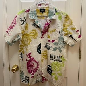 HUF Floral Button Up Shirt